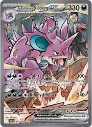 Nidoking ex del Team Rocket