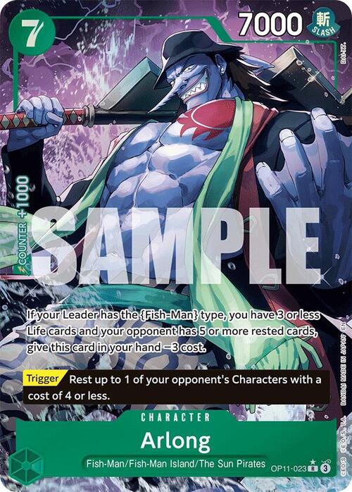 Arlong Card Front