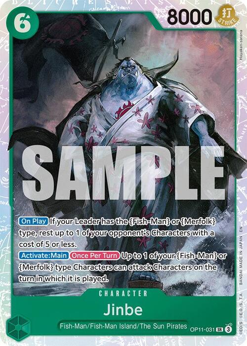 Jinbe Card Front