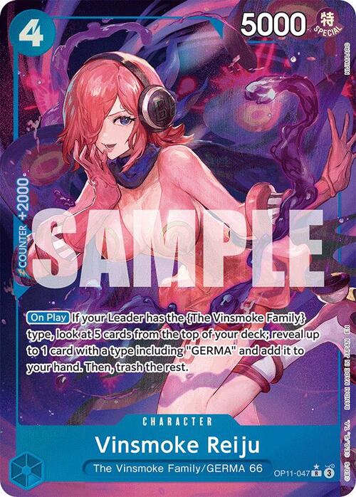 Vinsmoke Reiju Card Front