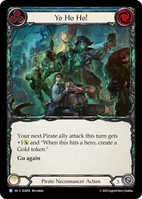 Yo Ho Ho! Card Front