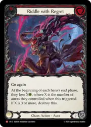 Riddle with Regret