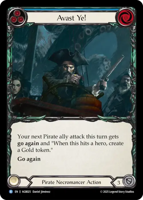 Avast Ye! Card Front