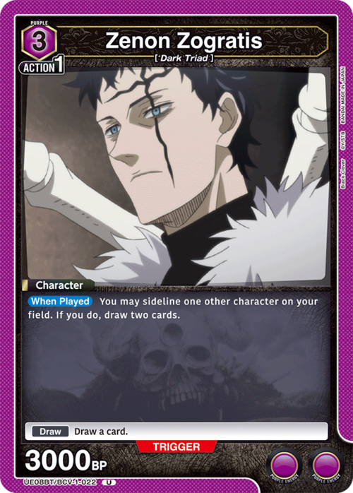 Zenon Zogratis Card Front