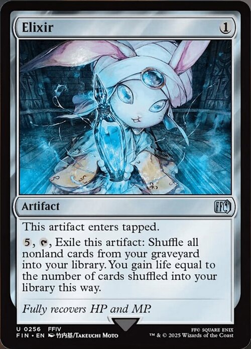 Elixir Card Front