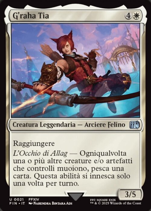 G'raha Tia Card Front