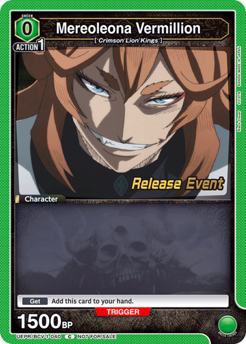 Mereoleona Vermillion Card Front