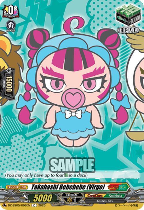 Takahashi Bebebebe (Virgo) Card Front