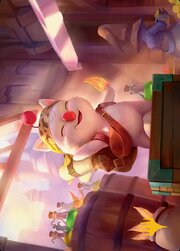 Art Series: Stiltzkin, Moogle Merchant