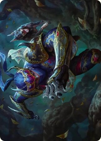 Art Series: Shadow, Mysterious Assassin Card Front