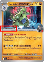 Team Rocket's Tyranitar