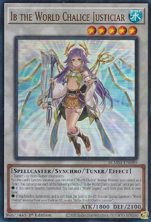 Ib la Giudice Calice del Mondo Card Front