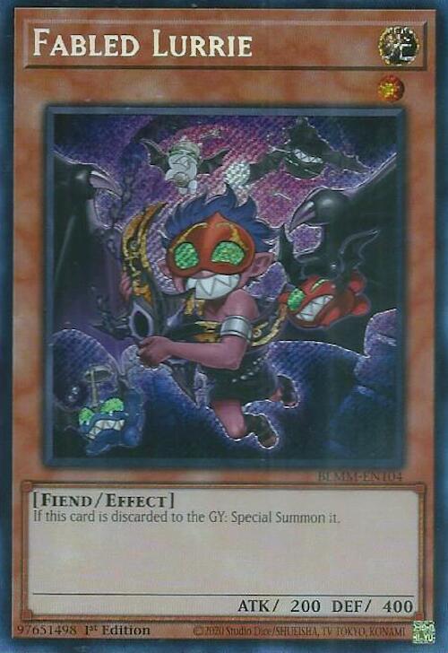Il Favoloso Lurrie Card Front