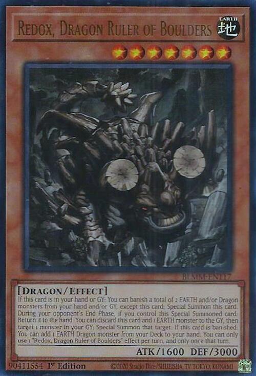 Redox, Drago Sovrano dei Macigni Card Front