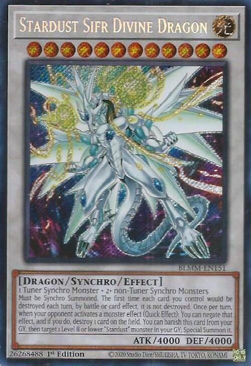 Drago Divino Sirf Polvere di Stelle Card Front