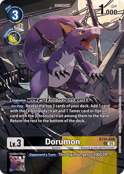 Dorumon Card Front