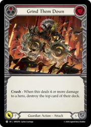 Grind Them Down - Red