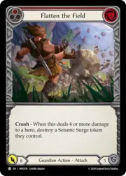 Flatten the Field - Red