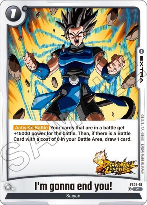 I'm gonna eat you! Card Front