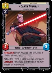 Darth Tyranus, Servant of Sidious