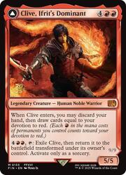 Clive, Ifrit's Dominant // Ifrit, Warden of Inferno