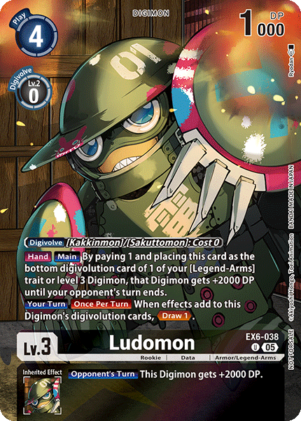 Ludomon Card Front
