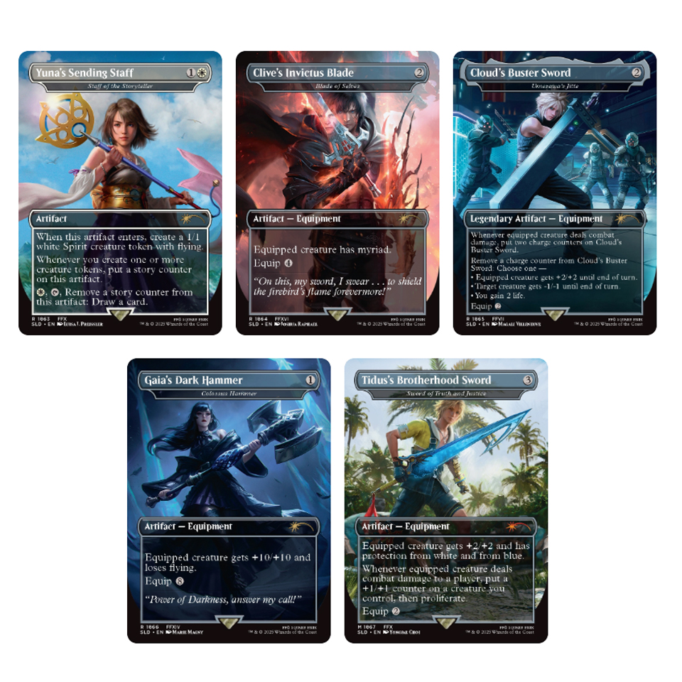 Secret Lair Drop Series: Summer Superdrop 2025: Secret Lair x FINAL FANTASY: Weapons Set
