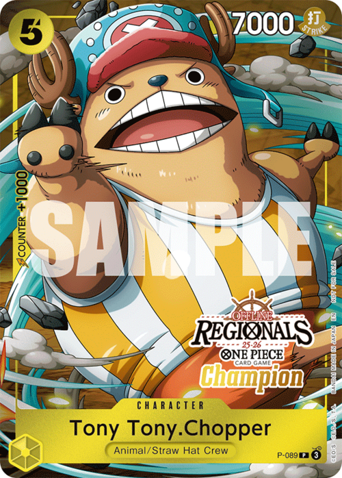 Tony Tony.Chopper Card Front