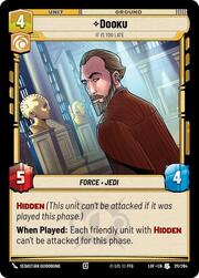 Dooku, Es demasiado tarde