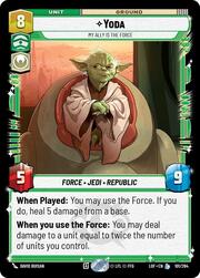 Yoda, La Fuerza es mi aliada