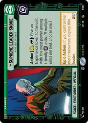 Supreme Leader Snoke - In the Seat of Power