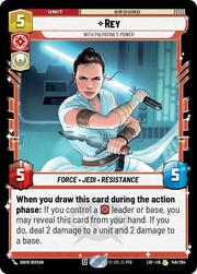 Rey, Con el poder de Palpatine