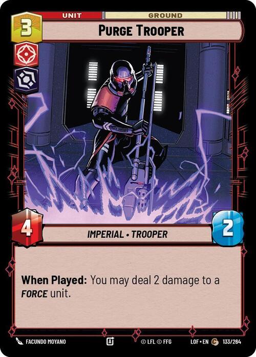 Purge Trooper Card Front