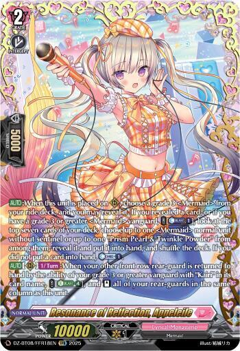 Resonance of Reflection, Appeler Card Front