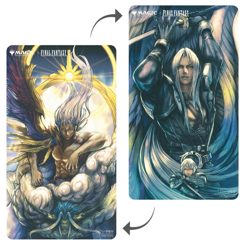 FINAL FANTASY: "Sephiroth, Fabled SOLDIER // Sephiroth, One-Winged Angel" Double-Sided Playmat