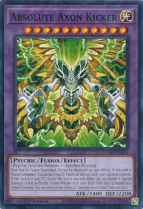 Absolute Axon Kicker Card Front