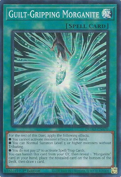 Morganite Afferra-Colpa Card Front