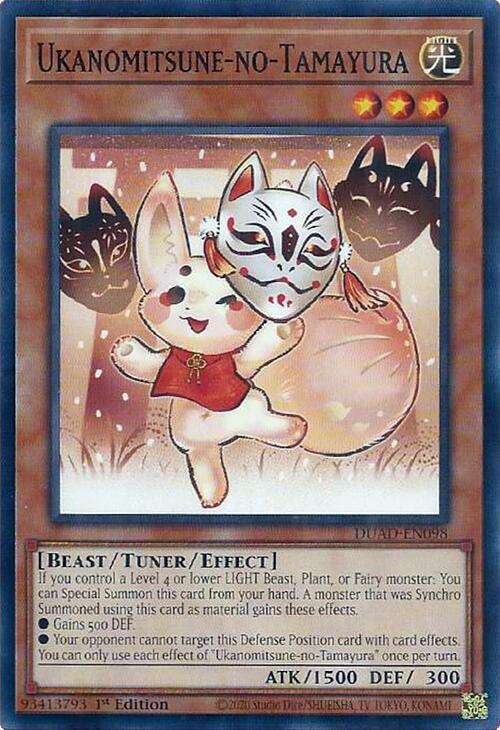 Ukanomitsune-no-Tamayura Card Front
