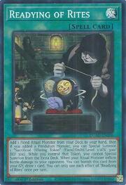 Disponiendo los Rituales