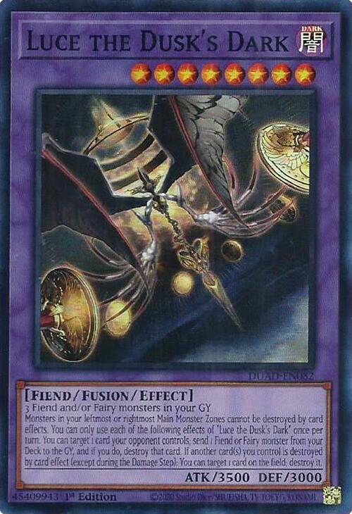 Luce the Dusk's Dark Card Front