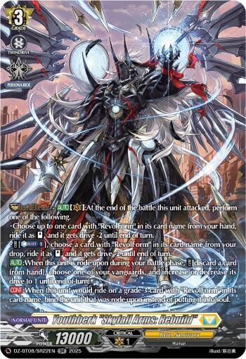 Youthberk "Skyfall Arms: Rebuild" Card Front