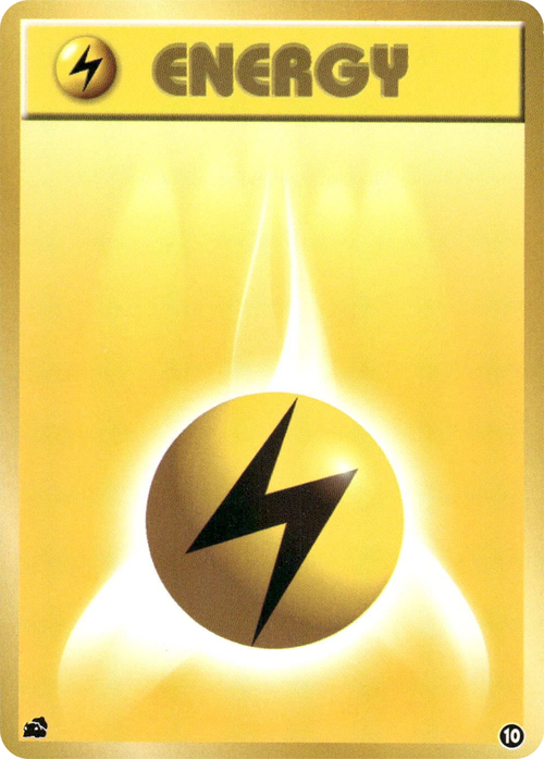 Lightning Energy Card Front