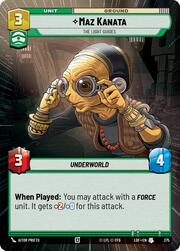 Maz Kanata, La luz te guiará
