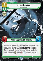 Leia Organa, Straordinaria