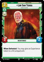 Lor San Tekka - Secret Keeper