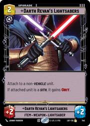 Darth Revans Lightsabers