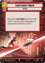 Lightsaber Throw