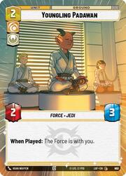 Niño padawan