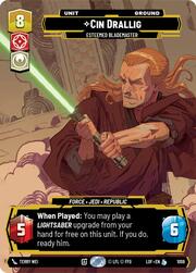 Cin Drallig - Esteemed Blademaster