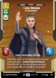 Leia Organa, Straordinaria
